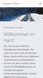 Mobile Screenshot of harz-ski.de