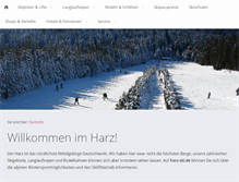 Tablet Screenshot of harz-ski.de